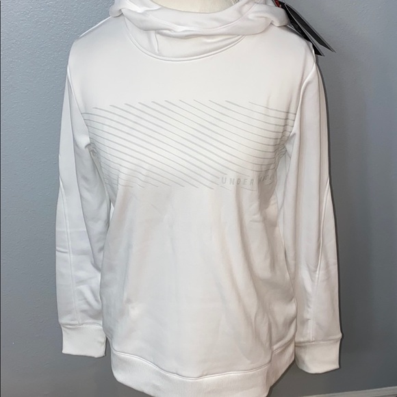 Under Armour Tops - Under Armour Loose Neck Hoodie Med NWT